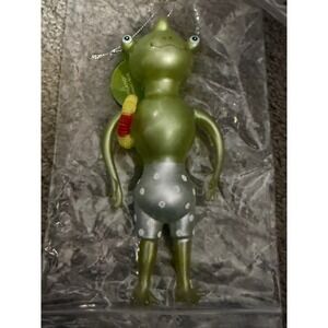 Ashland Christmas Noel Glass Frog Ornament Beach Swim Trunks Inner Tube New